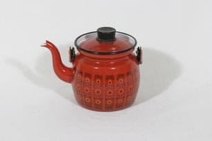 Finel Kehrä kahvipannu, 0.6 l, suunnittelija Raija Uosikkinen, 0.6 l, pieni, serikuva, retro
