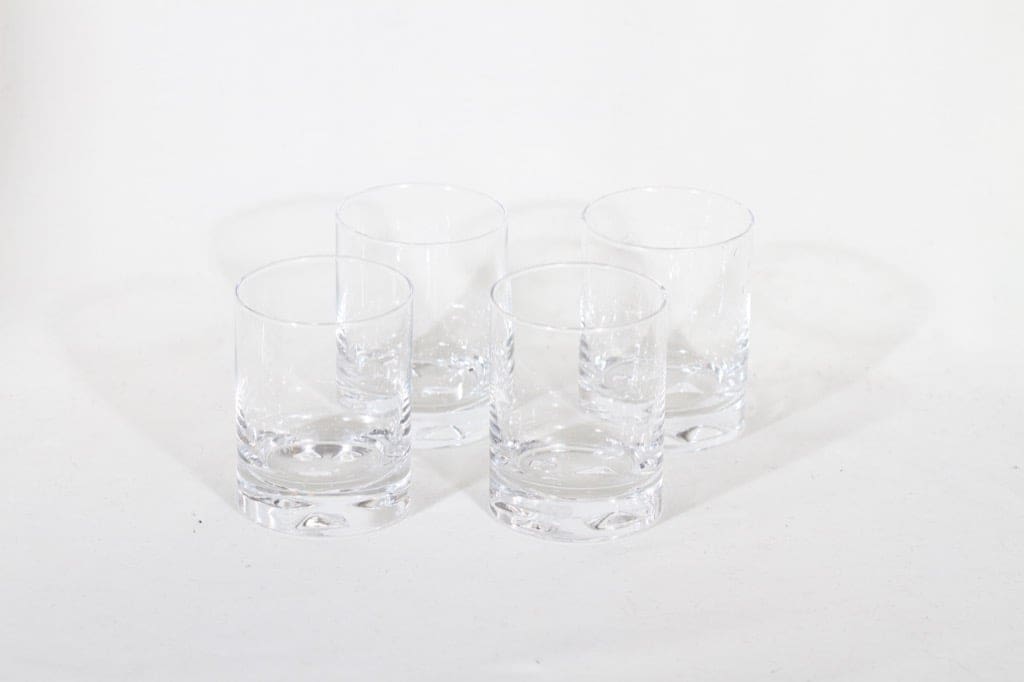 Iittala Jäänsärkijä lasit, 13 cl, 4 kpl, suunnittelija Tapio Wirkkala, 13 cl