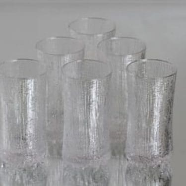Iittala Ultima Thule lasit, 14 cl, 6 kpl, suunnittelija Tapio Wirkkala, 14 cl