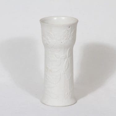 Arabia Suvi vase, white, Gunvor Olin-Grönqvist