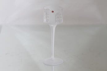 Iittala Balladi tuikkulyhty, kirkas, suunnittelija Jorma Vennola,