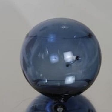 Iittala Aurinkopallo koriste-esine, signeerattu, suunnittelija Timo Sarpaneva, signeerattu