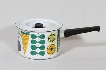 Finel Vegeta kattila, 2 l, suunnittelija Esteri Tomula, 2 l, serikuva, retro