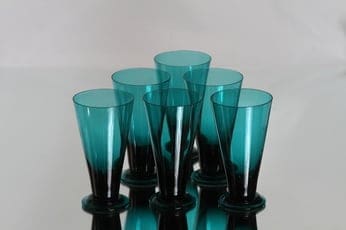 Riihimäen lasi T/335 lasit, 12 cl, 6 kpl, suunnittelija Nanny Still, 12 cl