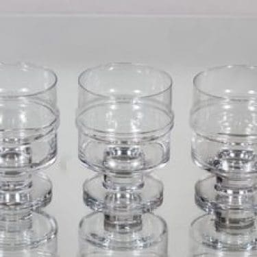 Iittala Pisararengas punaviinilasit, 20 cl, 3 kpl, suunnittelija Timo Sarpaneva, 20 cl