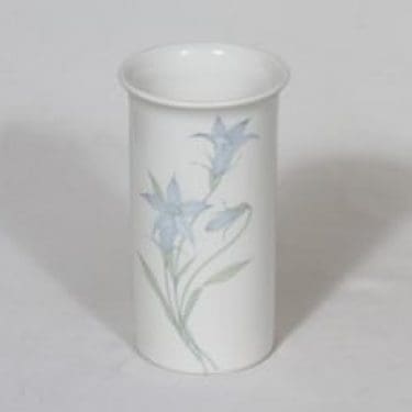 Arabia Botanica maljakko, Sinikello, suunnittelija Esteri Tomula, Sinikello, serikuva