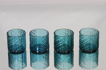 Riihimäen lasi Flindari lasit, 8 cl, 4 kpl, suunnittelija Nanny Still, 8 cl, pieni