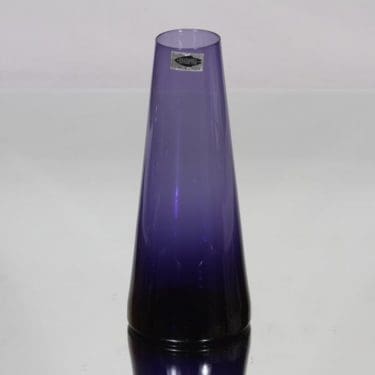 Nuutajärvi SH 105|1404 vase, lilac, Saara Hopea