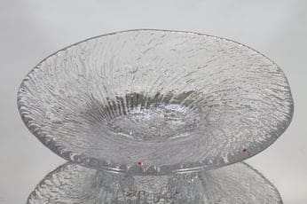 Iittala Avanto kulho, kirkas, suunnittelija Tapio Wirkkala,