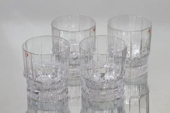 Iittala Pallas lasit, 25 cl, 4 kpl, suunnittelija Tapio Wirkkala, 25 cl