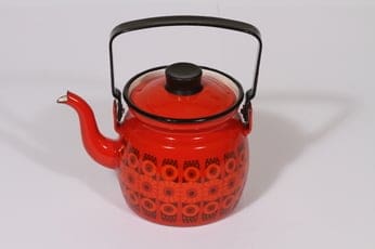 Finel Kehrä kahvipannu, 0.6 l, suunnittelija Raija Uosikkinen, 0.6 l, pieni, serikuva, retro