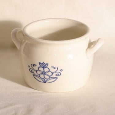 Arabia B pot, flower decoration, cobalt painting, 1 l