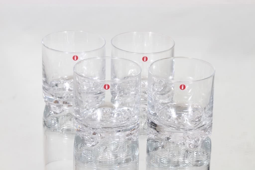 Iittala Gaissa lasit, 20 cl, 4 kpl, suunnittelija Tapio Wirkkala, 20 cl