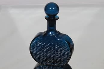 Riihimäen lasi Flindari koristepullo, 50 cl, suunnittelija Nanny Still, 50 cl