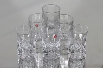 Iittala Kalinka lasit, 4 cl, 6 kpl, suunnittelija Timo Sarpaneva, 4 cl, 4 cl