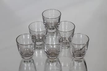 Nuutajärvi Pore snapsilasit, 3.5 cl, 6 kpl, suunnittelija Gunnel Nyman, 3.5 cl