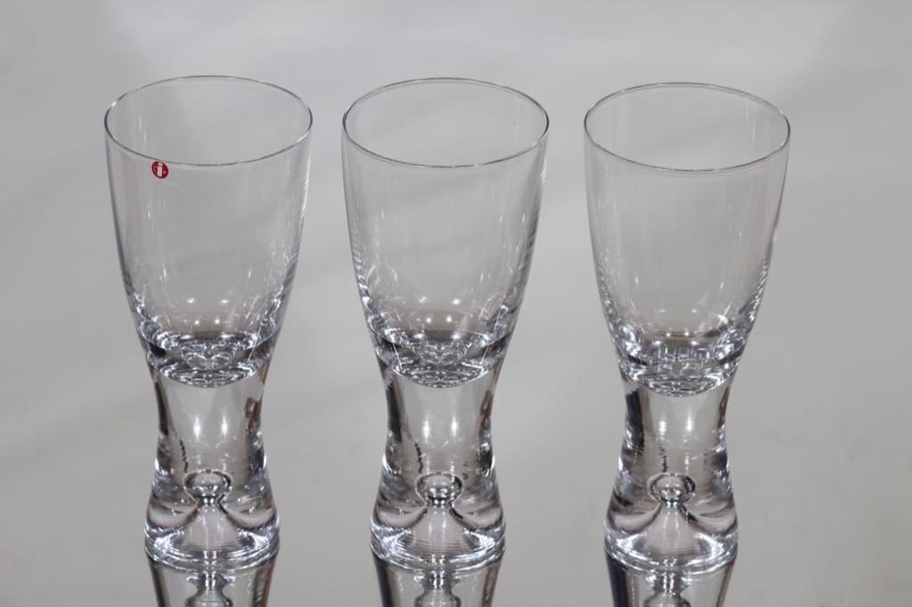 Iittala Tapio lasit, 20 cl, 3 kpl, suunnittelija Tapio Wirkkala, 20 cl