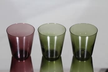 Nuutajärvi Kartio juomalasit, 20 cl, 3 kpl, suunnittelija Kaj Franck, 20 cl