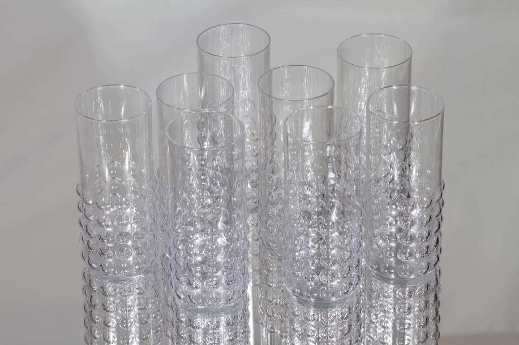 Riihimäen lasi Grappo lasit, 16 cl, 8 kpl, suunnittelija Nanny Still, 16 cl