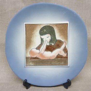 Arabia wall plate Together designer Heljä Liukko-Sundström 