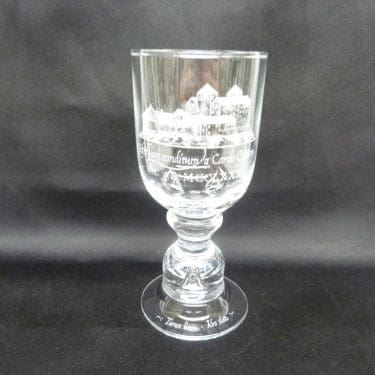 Nuutajärvi Linna beer glass, Turunlinna, Oiva Toikka