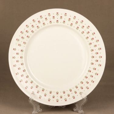 Arabia Miniflora dinner plate, Esteri Tomula