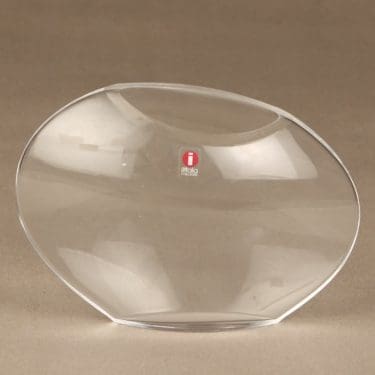 Iittala Aava vase, clear, Markku Salo