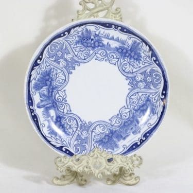 Arabia Sysmä platter, gold plated