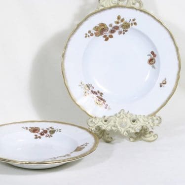 Arabia n1673 soup plates, 3 pcs, transfer