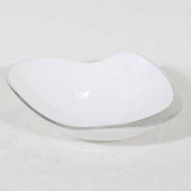 Iittala Munankuori malja, signeerattu, suunnittelija Gunnel Nyman, signeerattu, opaaliverho