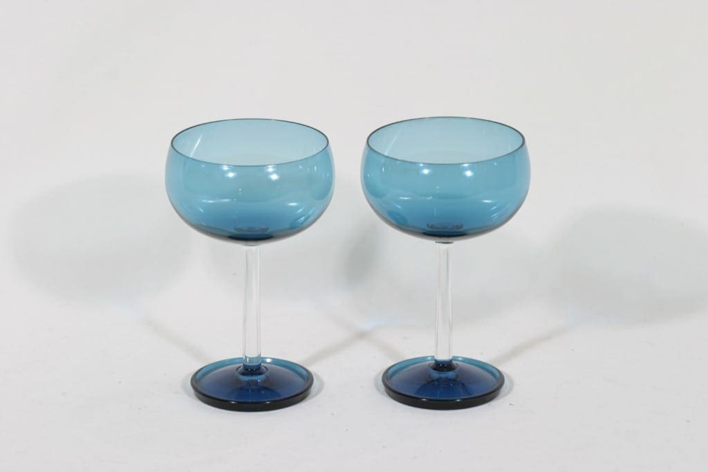 Riihimäen lasi Harlekiini jälkiruokamaljat, 20 cl, 2 kpl, suunnittelija Nanny Still, 20 cl