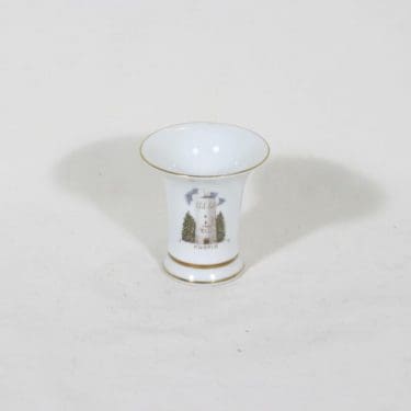 Arabia vase, Kuopio-theme, transfer