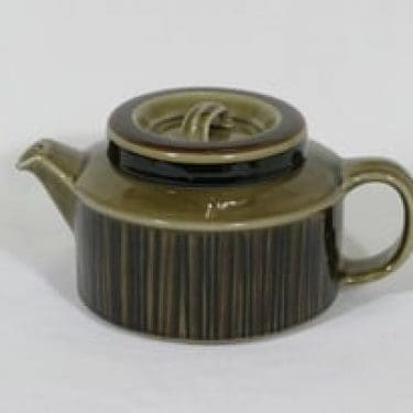 Arabia Kosmos teekannu, 1.35 l, suunnittelija Gunvor Olin-Grönqvist, 1.35 l, puhalluskoriste