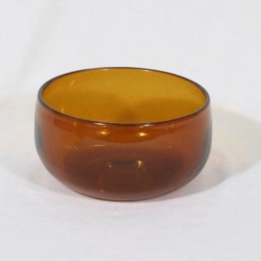 Nuutajärvi Kosta Boda bowl, signed, designer Erik Höglund