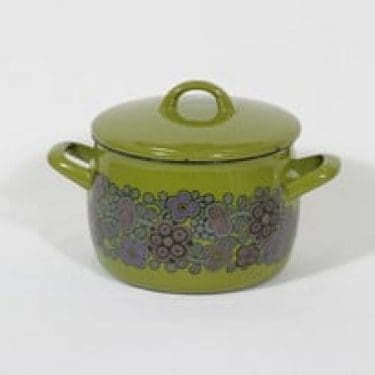 Finel Primavera kattila, 2 l, suunnittelija Raija Uosikkinen, 2 l, serikuva, retro