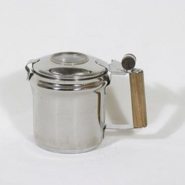 El-rod Maija pulputuskahvinkeitin, 0.75 l, suunnittelija , 0.75 l, pieni, kromattu