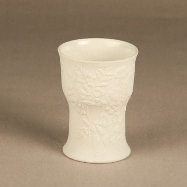 Arabia Suvi vase, white, Gunvor Olin-Grönqvist