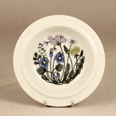 Arabia Flora soup plate, Esteri Tomula