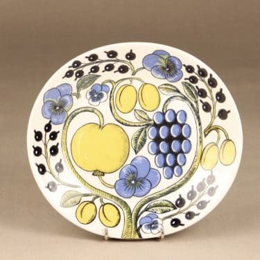 Arabia Paratiisi plate, oval, designer Birger Kaipiainen