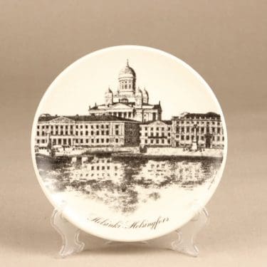 Arabia Helsinki-lautanen decorative plate, designer Veikko Roininen, silk screening