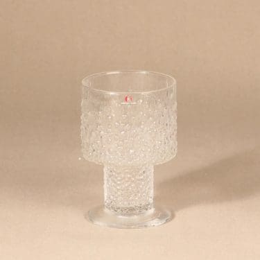 Iittala Hopla beer class, clear, Tapio Wirkkala