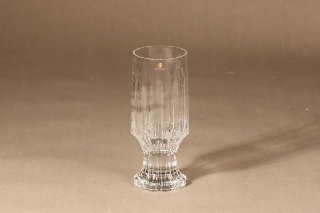 Iittala Vellamo olutlasi, 36 cl, suunnittelija Valto Kokko, 36 cl