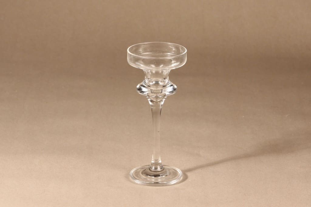 Iittala Fiesta kynttilänjalka, jalallinen, suunnittelija Timo Sarpaneva, jalallinen