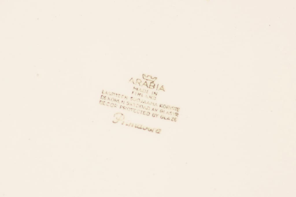 Arabia Primavera dinner plate, Esteri Tomula, 2