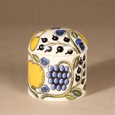 Arabia Paratiisi jar with lid design Birger Kaipiainen 