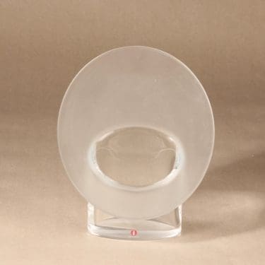 Iittala Marcel maljakko, signeerattu, suunnittelija Timo Sarpaneva, signeerattu, signeerattu