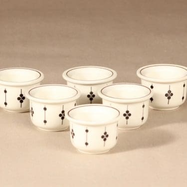 Arabia Kartano egg cup, 6 pcs designer Esteri Tomula