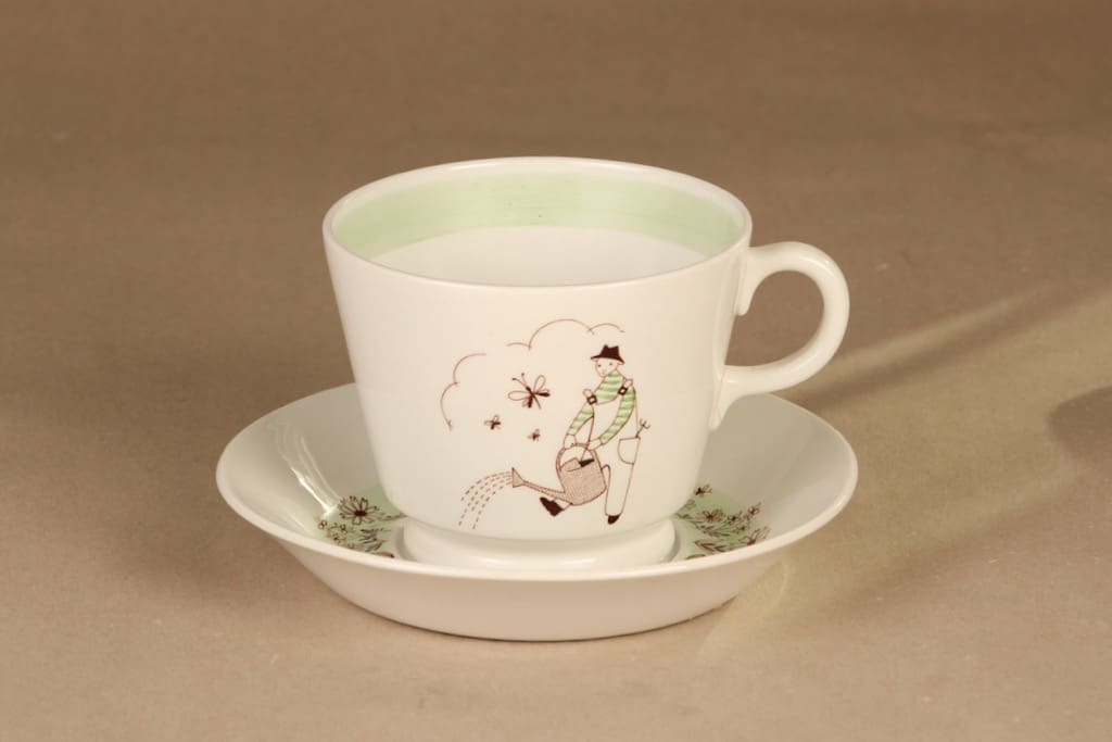 Arabia Harraste cacao cup Gardener designer Raija Uosikkinen