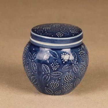 Arabia Chymos Jam jar blue