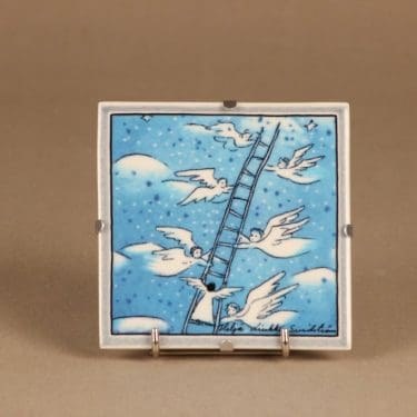 Arabia wall plate The Ladders designer Heljä Liukko-Sundström
